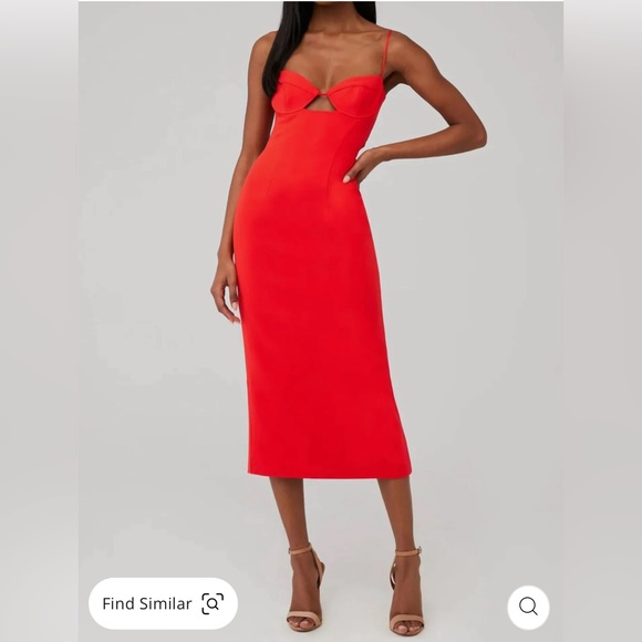 REVOLVE Vienna Midi Dress in Flame Orange
Bardot - Picture 2 of 11